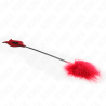 Kink - Plumes De Chacouilles Avec Palette En Forme De Rose 8 Cm